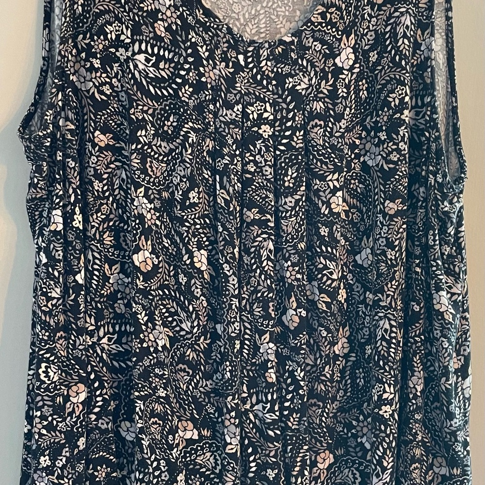 Croft and Barrow 2X Sleeveless Top
